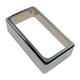 thumbnail image 2 of Cubierta de Pastilla de Latón Hugo Tapa de pastilla Humbucker Cromo 70 x 38 x 20 mm, 2 of 8