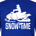 thumbnail image 4 of Inktastic Snowmobile Rider Snowmobiling Long Sleeve Youth T-Shirt, 4 of 5