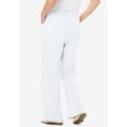 thumbnail image 2 of Woman Within Plus Size Tall 7-Day Wide-Leg Elastic-Waist Stretchy Knit Pant, 2 of 6