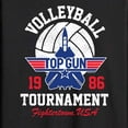 thumbnail image 3 of Top Gun - Volleyball Tournament - Men's Long Sleeve Graphic T-Shirt, 3 of 5