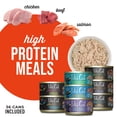 thumbnail image 6 of Tiki Cat Chicken Craves Wet Cat Food Mega Pack, 2.8 oz. Can (36 Count), 6 of 6