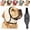 Beige, variant on ZenPup Noise Cancelling Ear Wrap for Dogs, Soft Dog Calming Ear Wrap, Adjustable Noise Protection Ear Cover for Fireworks Thunder Bathing