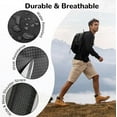 thumbnail image 4 of Petit Sac à Dos de Randonnée Pliable et Compact - Sac de Jour Pliable Léger et Durable pour Hommes et Femmes, Idéal pour la Randonnée, le Voyage et les Aventures en Plein Air, 4 of 7