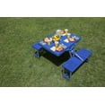 thumbnail image 4 of Picnic Time Picnic Table - Bleu (U Of Kansas Jayhawks) Impression Numérique, 4 of 4