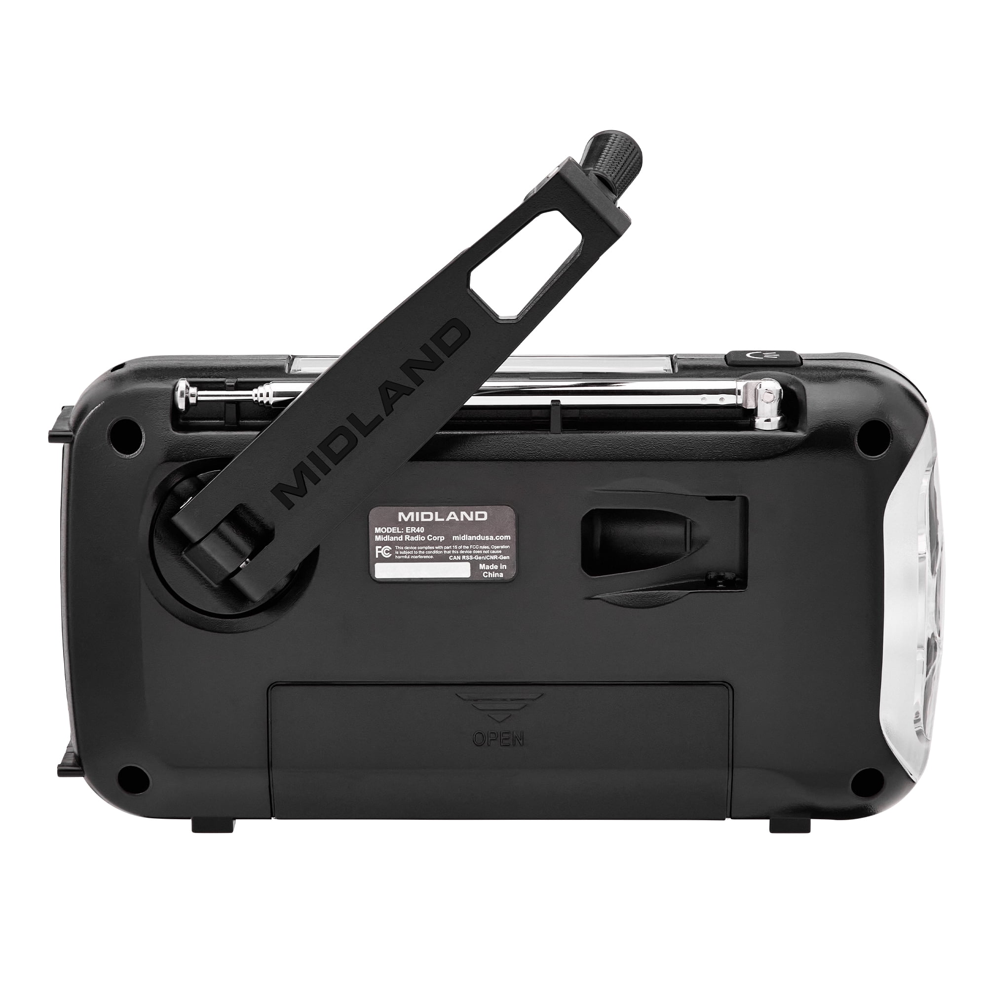 Midland Radio ER40 Emergency Crank Radio