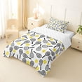 thumbnail image 2 of Manfei Retro Tennis Twin Comforter Sets For Boys,Athletic Ball Racket Bedding Set,Multitone,Reversible,2pcs,1 Comforter and 1 Pillowcase, 2 of 8