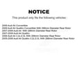 thumbnail image 2 of Transit Auto Rear Coated Disc Brake Rotors and Semi-Metallic Pads Kit for Car Audi A4 Quattro KGF-101440, 2 of 11