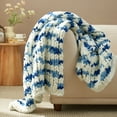 thumbnail image 3 of Amélie Handmade Chunky Knit Chenille Throw Blanket Soft Cozy Blanket for Couch, Sofa Bed, 3 of 6