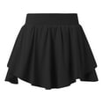 thumbnail image 4 of Women's High-Waisted Asymmetrical Layered Active Skort - Breathable Yoga & Running 2025,Size M, 4 of 5