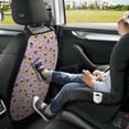 thumbnail image 5 of Different Avocados Mats Back Seat Protectors, Car Seat Protector Vehicle Organizers Waterproof Cover Back Seat Cover for Kids with 3 Storage Pockets 2 Pack, 5 of 5