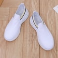 thumbnail image 6 of NexTorq Women's Walking Tennis Shoes Slip On Sneaker Comfortable Lightweight Casual Athletic Gym Shoes White 40, 6 of 9