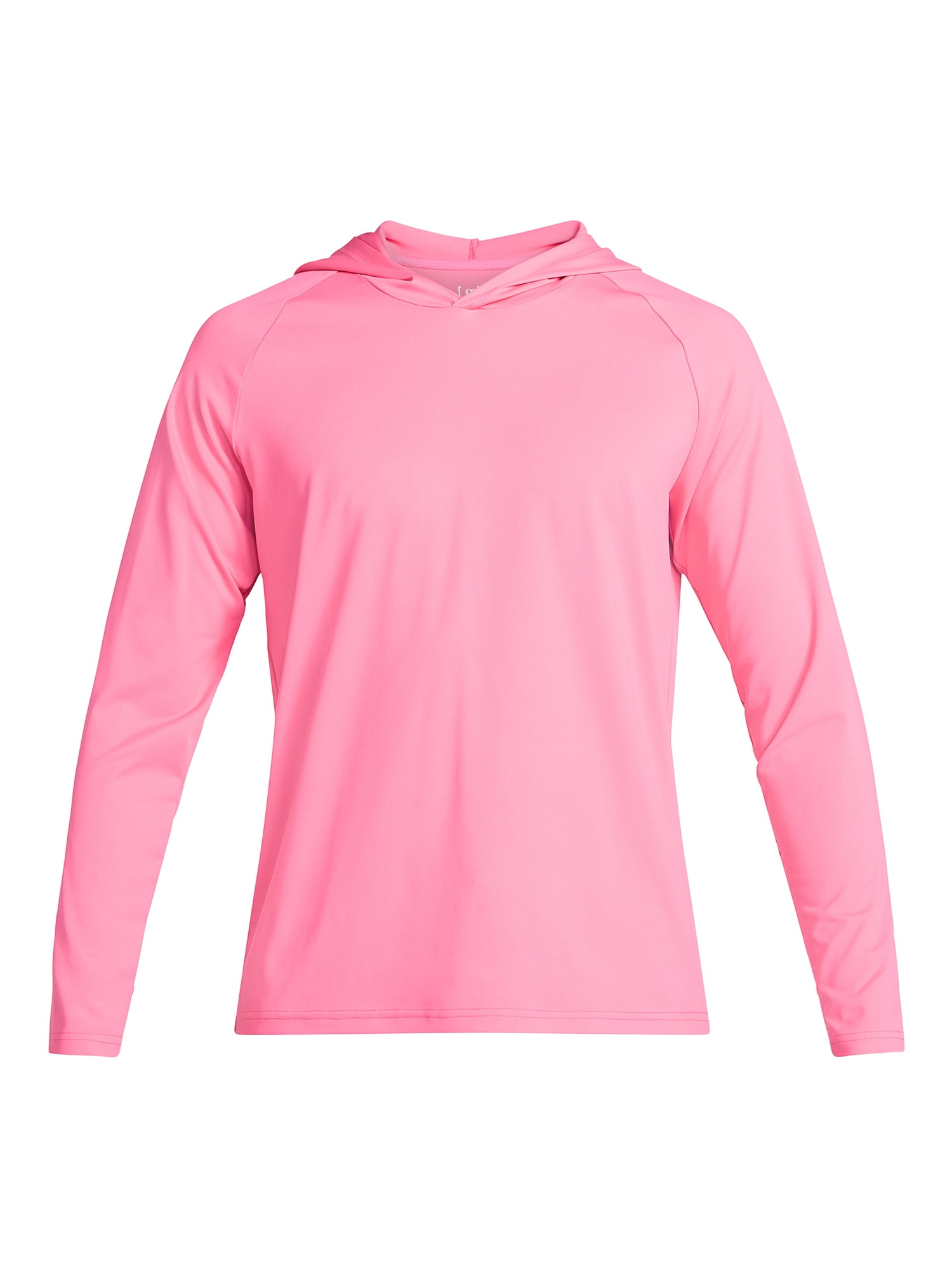 George Men's and Big Men's Hooded Sun Shirt with Long Sleeves, UPF 50+, Sizes S-3XL