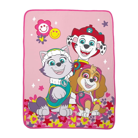 Paw Patrol Girl "Kind Pups" Throw
