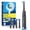 Black, variant on QIUGUO Rotating Electric Toothbrush for Adults, 5 Modes 3D Deep Clean Toothbrush with 4 Brush Heads, 2-Min Timer Waterproof Travel Toothbrush, Lasts 30 Days, Black