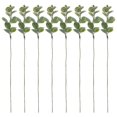 thumbnail image 2 of 10 hojas artificiales de eucalipto, púas de eucalipto de imitación, decoración para arreglos florales., 2 of 7