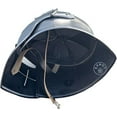 thumbnail image 6 of Medieval Barbuta Knight Helmet, Silver Steel, Templar Crusader Armour Helmet, 6 of 6