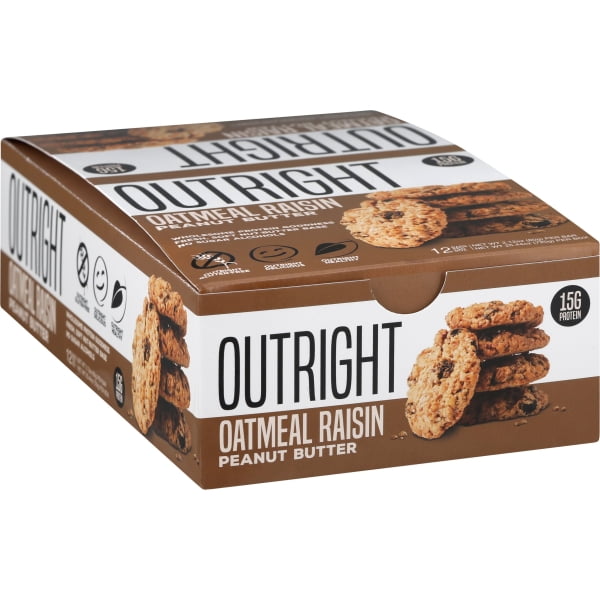 Outright Bar - Oatmeal Raisin Peanut Butter - 12 Pack