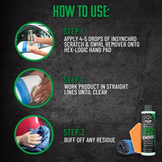 Chemical Guys Insynchro Scratch & Swirl Remover Kit - Walmart.com