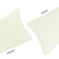 thumbnail image 5 of PiccoCasa 4 Pack Faux Fur Throw Pillow Cases Covers with Zipper Velvet Pillow Shams Queen Light Beige, 5 of 6
