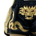 thumbnail image 7 of FLUORY Muay Thai Shorts Boxing Shorts Free Combat Mixed Martial Arts Training Match Pants Tiger Embroidery, 7 of 7