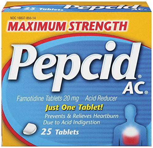 Pepcid AC Maximum Strength Relieves Heartburn due to