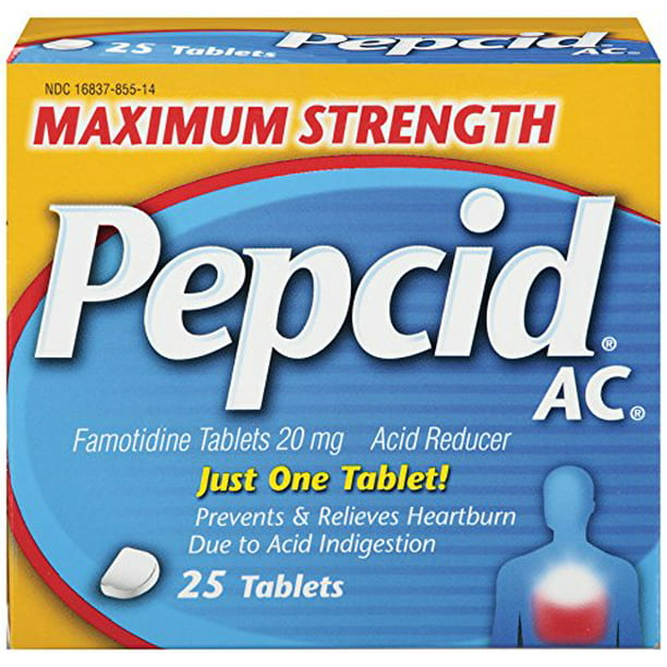 pepcid ac for heartburn