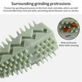 thumbnail image 6 of Pet Chew Toy TPR Molar Teeth Cleaning Toy – Hexagonal Design with Soft Protrusions, Washable for Small Dogs/Puppies/Cats (14.2*3.6cm) (Blue), 6 of 7