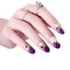 thumbnail image 1 of Presiona Uñas HUOGUO Morado Degradado con puntas largas x24, 1 of 5
