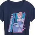 thumbnail image 3 of Disney Princess - Cinderella Anime - Women's Short Sleeve Graphic T-Shirt, 3 of 5