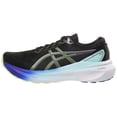 thumbnail image 1 of Zapatillas de running ASICS Gel-Kayano 30 para mujer en negro/amarillo fluorescente, 1 of 9
