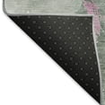thumbnail image 5 of Addison Rugs Mayfield Premium Machine Washable Transitional Abstract Sage Rectangle Rug, 9' X 12' Machine Washable Transitional Abstract Sage Oversized Sherpa Throw Blanket, 5 of 7