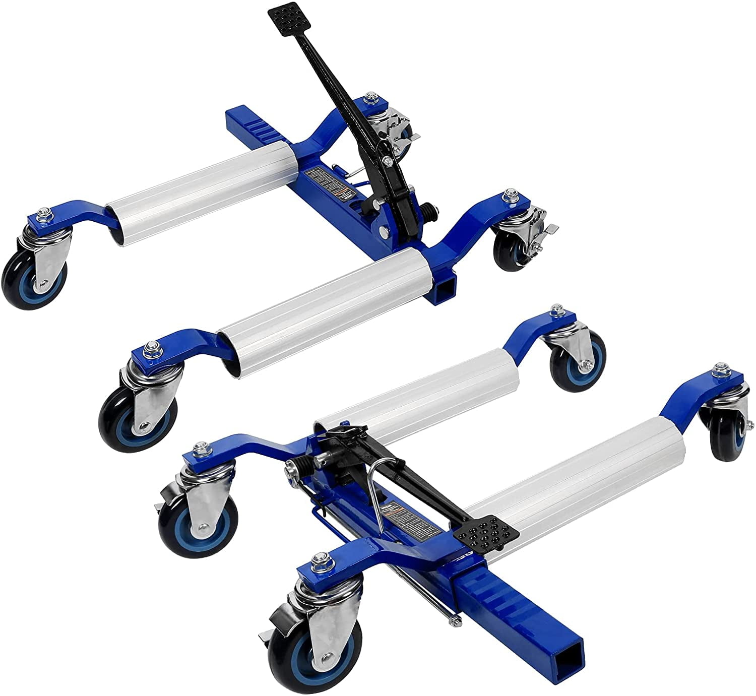 1Autodepot Car Wheel Dolly, Heavy Duty Self Loading Dolly with