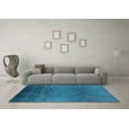 thumbnail image 3 of Ahgly Company Indoor Rectangle Oriental Light Blue Industrial Area Rugs, 5' x 8', 3 of 4