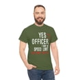 thumbnail image 4 of Yes Officer, I Saw The Speed Limit, Car Guy Unisex Cotton Tee, 4 of 5