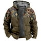 thumbnail image 1 of Men's Personalized Casual Printing Long Sleeve Zipper Sweater Thick Cotton Suit Winter S, 1 of 4