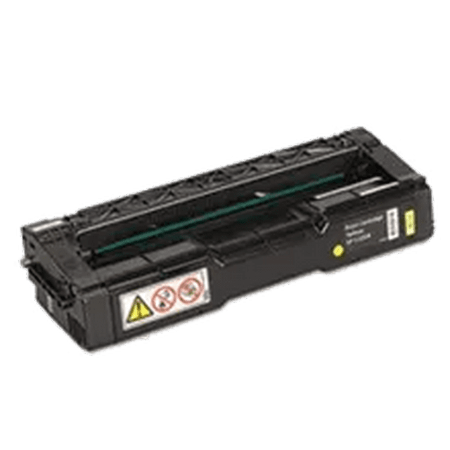 Zoomtoner Cartouche de Toner laser Compatible Ricoh Aficio SPC-220DN Ricoh 406044 Jaune