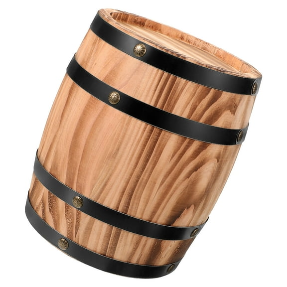 Wine Barrel for Bar Barrel Decoration 20.00X16.00X16.00CM Coffee