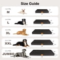 thumbnail image 2 of Exclusivo Mezcla Medium Dog Bed with Removable and Washable Cover 36"x24", Orthopedic Pet Bed for Crates, Non-Slip Bottom and Waterproof Liner, Black, 2 of 10