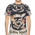 thumbnail image 1 of T-Shirt Graphique 3D Unisexe Jujutsu Anime Kaisen Col Rond à Manches Courtes pour Hommes et Femmes, 1 of 8