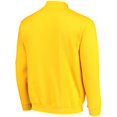thumbnail image 3 of Men's Colosseum Gold West Virginia Mountaineers Tortugas Logo Quarter-Zip Jacket, 3 of 3