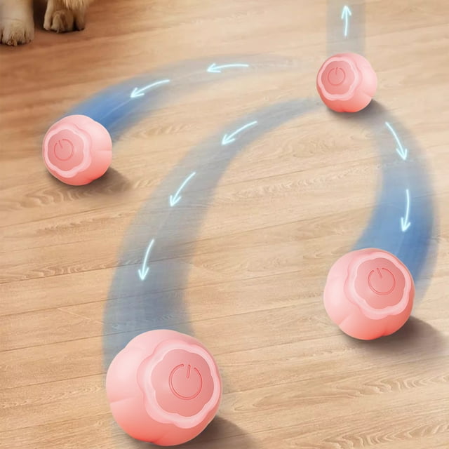 TIMIFIS Dog Cat Toys Automatic Smart Teasing Dog Ball Gravity Intelligent Jump Ball Electric Charging Dog Toy - Fall/Winter