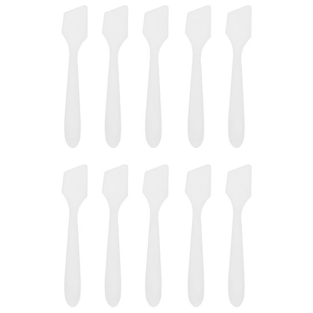 100pcs Mini Makeup Cosmetic Spatula Face Cream Scoop Facial Cream Mask