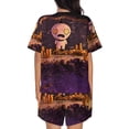 thumbnail image 3 of Lsque The Binding of Isaac Women's Short-Sleeved Pajama Set - 2 Piece Soft and Lightweight Sleepwear Set-X-Large, 3 of 9