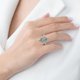 thumbnail image 4 of Anillo de circonita cúbica para mujer, accesorios de joyería de boda de compromiso, regalo para mujeres y niñas, 4 of 5