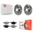 thumbnail image 1 of Transit Auto Front Disc Brake Rotors and Semi-Metallic Pads Kit for Car Mazda 3 Sport K8S-100442, 1 of 11