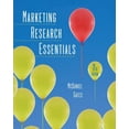 thumbnail image 1 of Pre-Owned Marketing Research Essentials (Paperback) 0470169702 9780470169704, 1 of 1