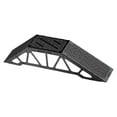 thumbnail image 1 of Bunblic Pont Rampe d'Obstacles pour Voiture RC en Acier Inoxydable Pièces de Rechange Robustes Accessoire de Pont Simple Côté Réaliste de Qualité Supérieure pour TRX4M SCX24 Noir, 1 of 8