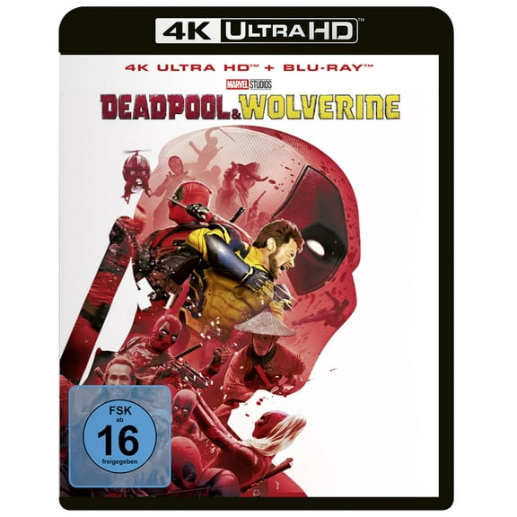 Deadpool & Wolverine (4K Ultra HD & Blu-ray) (4K Ultra HD) Matthew MacFadyen Rob Delaney