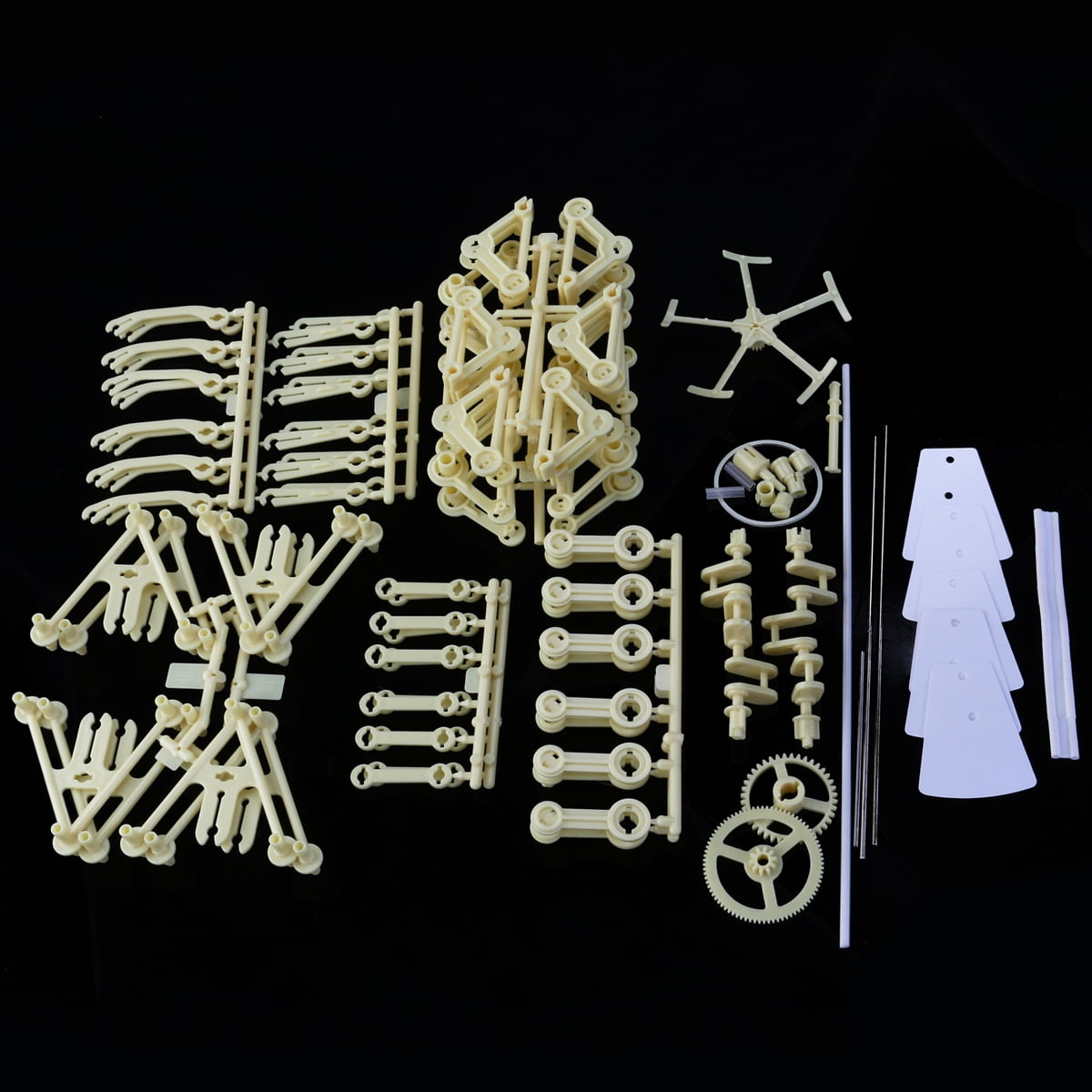 3pcs Funny Wind-powered Animaris Ordis Strandbeest Model Robot DIY Assembly Walker Educational Toy Kit