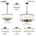 thumbnail image 4 of 62615-07 Livex Lighting Park Ridge - 4 Light Pendant in New Traditional Style - 18 Inches wide by 18 Inches high-Bronze Finish    -Traditional, 4 of 10